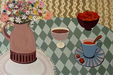 Анна Холоша (Картина, живопись - 
                  60 x 40 см) Абрикосы