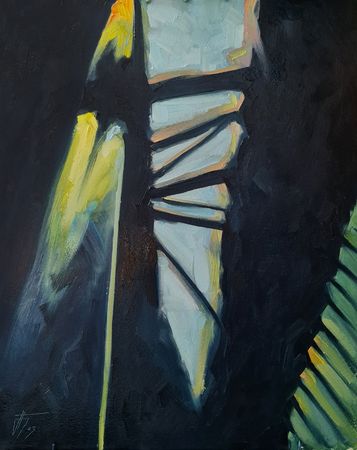 Александр Буданов (Авторская графика - 
                  40 x 50 см) Абстракция 80