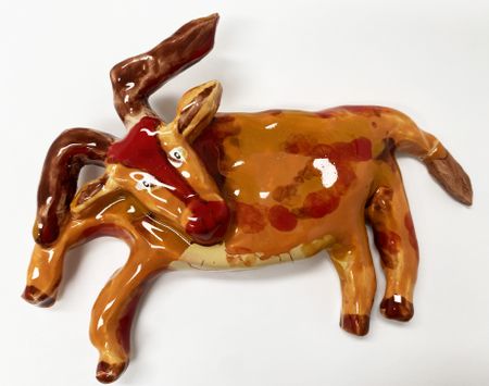 Алина Корякина (Скульптура - 
                  13 x 19 см) Айболит