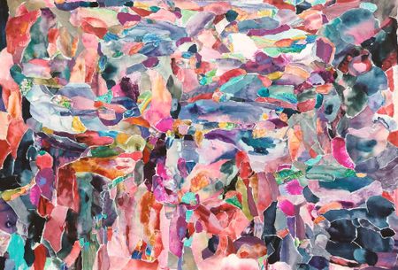 Ксения Наймушина (Авторская графика - 
                  70 x 50 см) STILL DREAMING