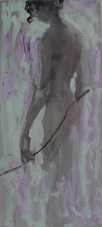 Анна Образцова (Картина, живопись - 
                  25 x 50 см) Артемида