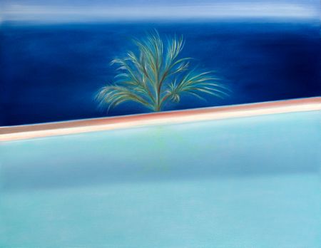 Елена Курочко (Картина, живопись - 
                  90 x 70 см) В воскресенье