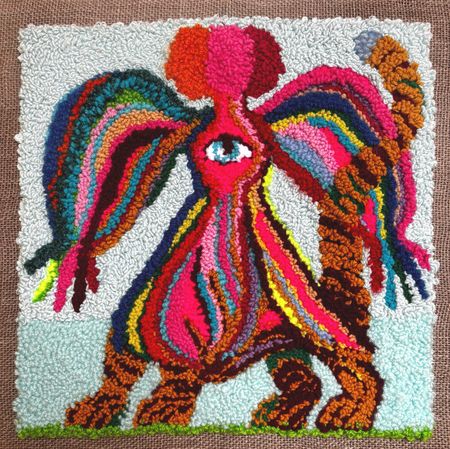 Екатерина Ларичкина (Вышивка - 
                  30 x 30 см) Платье Силы