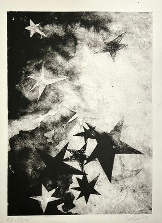 Мария Зайцева (Графика печатная - 
                  34 x 45.2 см) Поток