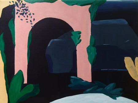 Софья Ступенькова (Картина, живопись - 
                  40 x 30 см) Summer chill 2
