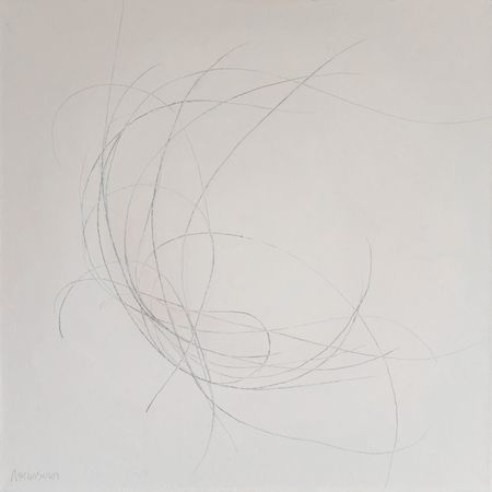 Юлия Агеносова (Картина, живопись - 
                  50 x 50 см) Обет молчания. День 8-й.