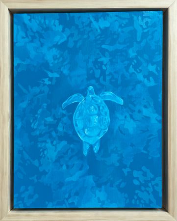 Виктория Никулочкина (Картина, живопись - 
                  30 x 40 см) La tortue