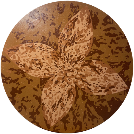 Виктория Никулочкина (Картина, живопись - 
                  40 x 40 см) Цветок