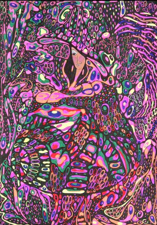 Ирина Шумская (Авторская графика - 
                  20 x 40 см) Приятные знакомства