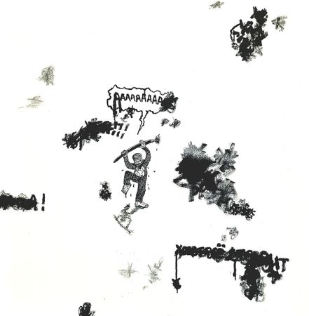 Лёха Q.Jay (Картина, живопись - 
                  102.5 x 102.5 см) Краска