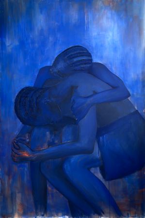 Алина Алнаи (Картина, живопись - 
                  100 x 150 см) Держи Меня Неподвижно