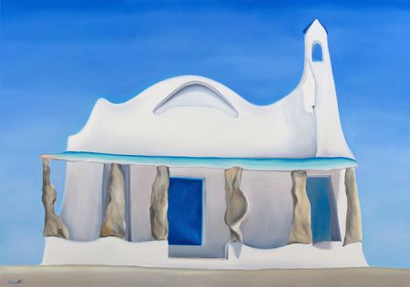 Елена Курочко (Картина, живопись - 
                  100 x 70 см) Porto Cervo