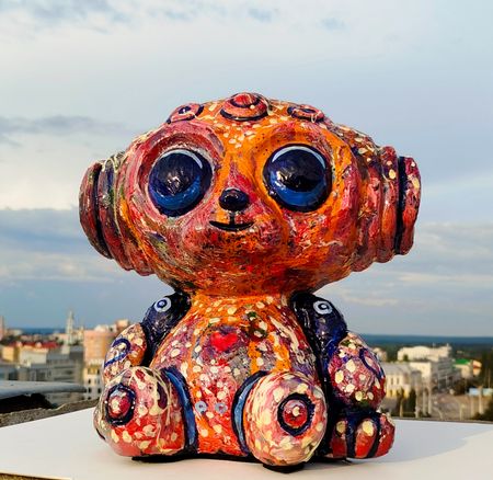 Денис Козловский (Скульптура - 
                  25 x 27 см) Дружочек №17