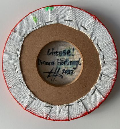 Динара Хёртнагль (Картина, живопись - 
                  20 x 20 см) Generation Pepsi. Cheese!