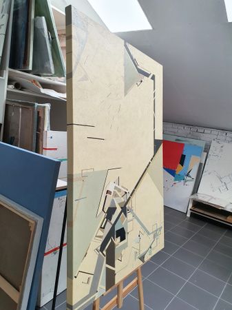 Ася Багаева (Картина, живопись - 
                  90 x 130 см) Рупор