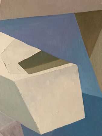 Марина Тийк (Картина, живопись - 
                  70 x 90 см) Раздвигая границы