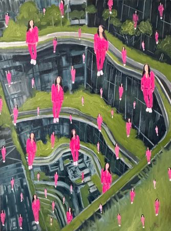 Надежда Богомолова (Картина, живопись - 
                  60 x 80 см) Бриллиантовый дождь