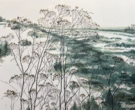 Лена Запрудских (Картина, живопись - 
                  110 x 90 см) Зима