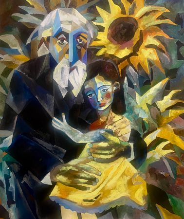 Татьяна Федоровская (Картина, живопись - 
                  100 x 120 см) СЕРДЦЕ ЯКОВА