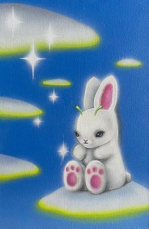 СВЕТ-ЛАНА (Картина, живопись - 
                  20 x 30 см) Облачный житель