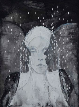 Елизавета Журавлева (Картина, живопись - 
                  30 x 40 см) Самоиндефикация