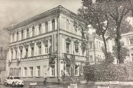 Екатерина Голицына (Фотография - 
                  54.5 x 36.5 см) Без названия (Фотографика из серии "Москва")