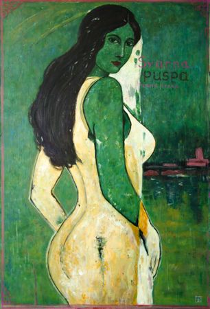 Александр Галяцкий (Картина, живопись - 
                  60 x 90 см) По следам ариев