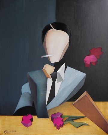 Александр Трифонов (Картина, живопись - 
                  80 x 100 см) Георгий Иванов