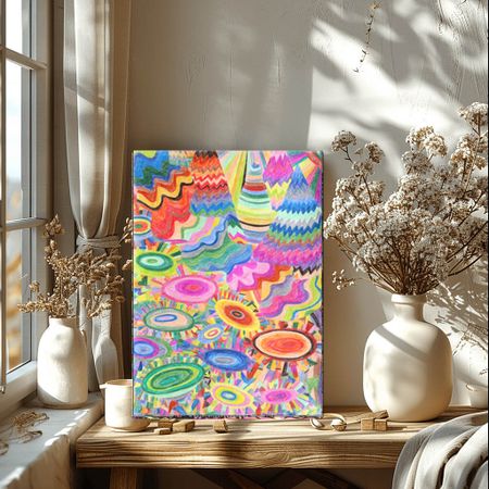 Ирина Шумская (Авторская графика - 
                  20 x 30 см) Утренний пейзаж