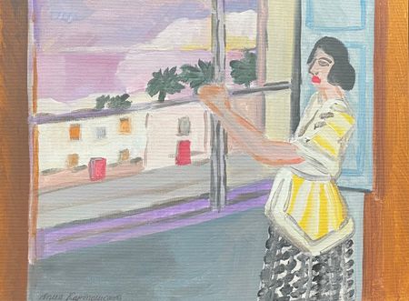 Юлия Картошкина (Картина, живопись - 
                  40 x 30 см) Без названия
