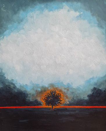 Александр Буданов (Авторская графика - 
                  40 x 50 см) Пространство 11