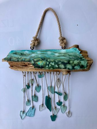 Валерия Головенкина (Объект - 
                  31 x 42 см) Transparent Sea — SEAWOOD