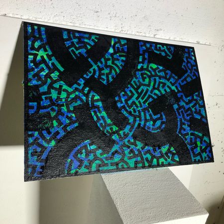 Платон Додик (Авторская графика - 
                  70 x 50 см) Untitled