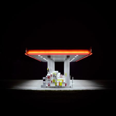 Андрей Белков (Фотография - 
                  80 x 80 см) Nocturne1: Objects
