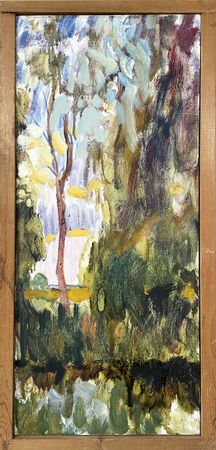 Тимофеев Андрей (Картина, живопись - 
                  25 x 60 см) Вечерний этюд