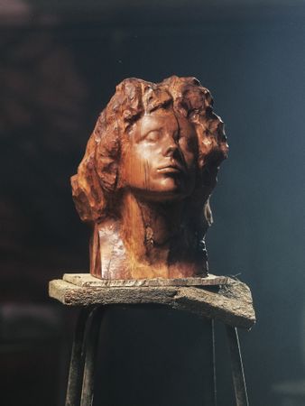 Данила Колтушкин (Скульптура - 
                  25 x 34 см) Camile