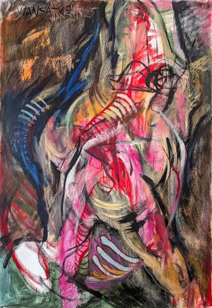 Татьяна Левченко (Картина, живопись - 
                  107 x 150 см) Так я себя иногда чувствую