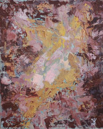 Мария Алдашкова (Картина, живопись - 
                  40 x 50 см) Мир цветочных снов