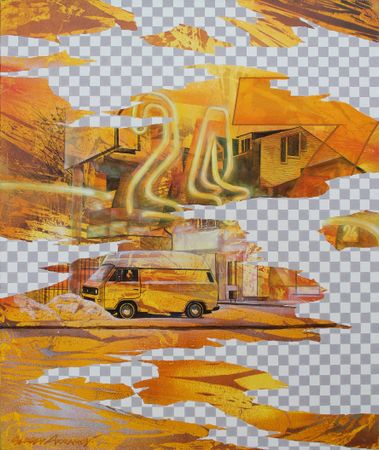 Сергей Акрамов (Картина, живопись - 
                  50 x 60 см) 24/7