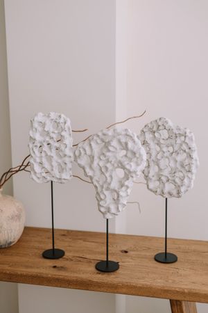 Ксения Торгашина (Скульптура - 
                  64 x 51 см) Настольные скульптуры "Сырные скалы"