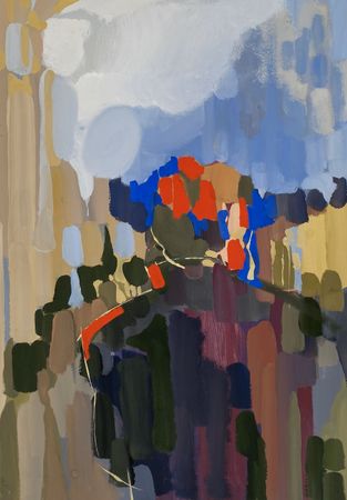 Ксения Васильева (Авторская графика - 
                  42 x 60 см) 1