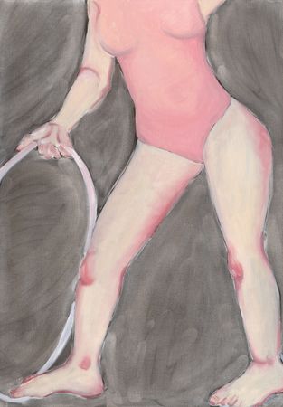 Юлия Шабанова (Картина, живопись - 
                  70 x 100 см) Обруч