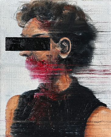 Данила Даренских (Картина, живопись - 
                  20 x 25 см) Witness