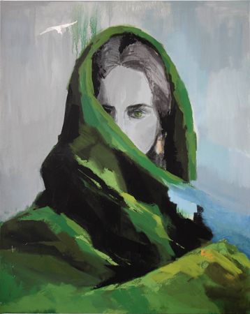 Анастасия Нугуманова (Картина, живопись - 
                  80 x 100 см) Мать