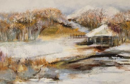 Людмила Пономарева (Картина, живопись - 
                  56 x 37 см) Скоро...