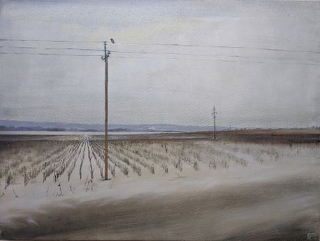 Глеб Горшунов (Картина, живопись - 
                  80 x 60 см) Проезжая мимо