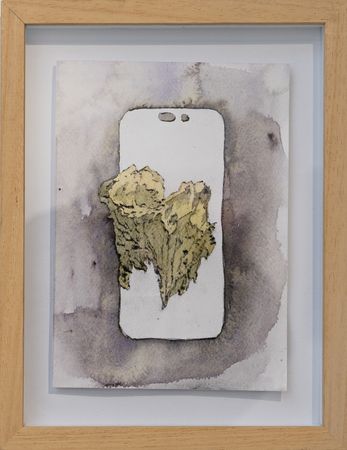 Саша Пучкова (Авторская графика - 
                  14 x 20 см) From the series "Fractured Memories"