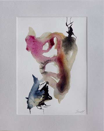 Ирен Мусина (Авторская графика - 
                  31 x 39 см) Бабочки
