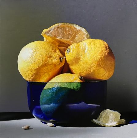 Дмитрий Цукан (Картина, живопись - 
                  40 x 40 см) Притворная внешность