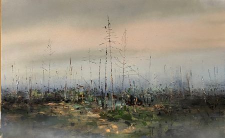 Алекс Корл (Картина, живопись - 
                  80 x 50 см) Туман